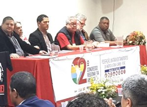Sindmotoristas participa de congresso e reforça necessidade de fortalecimento do movimento sindical