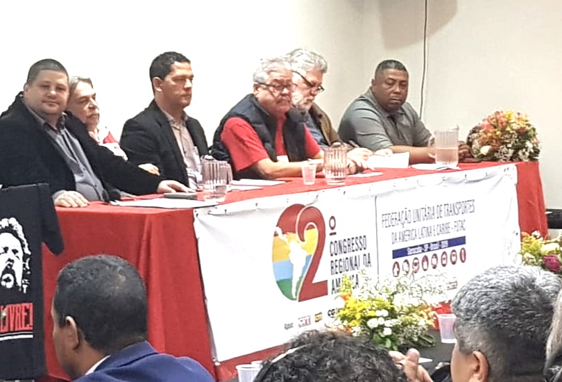 Sindmotoristas participa de congresso e reforça necessidade de fortalecimento do movimento sindical
