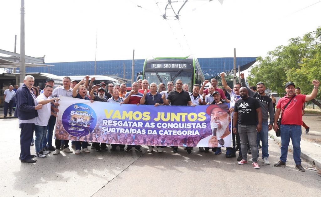 Sindicato organiza grandes ações de luta e mobilização em terminais de ônibus em São Paulo