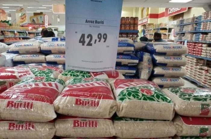 O arroz está caro e pode subir ainda mais, diz associação de supermercados
