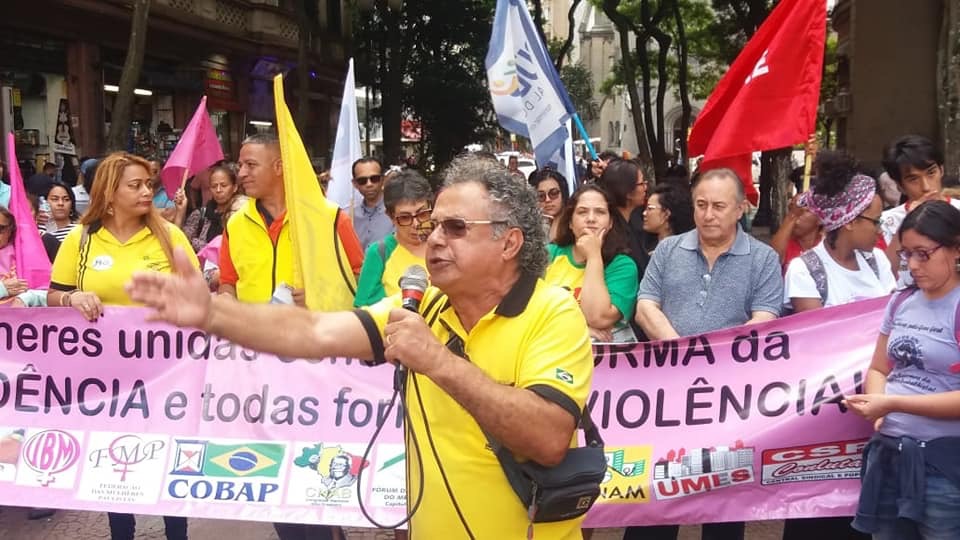 Sindmotoristas participa de novo protesto contra a Reforma da Previdência