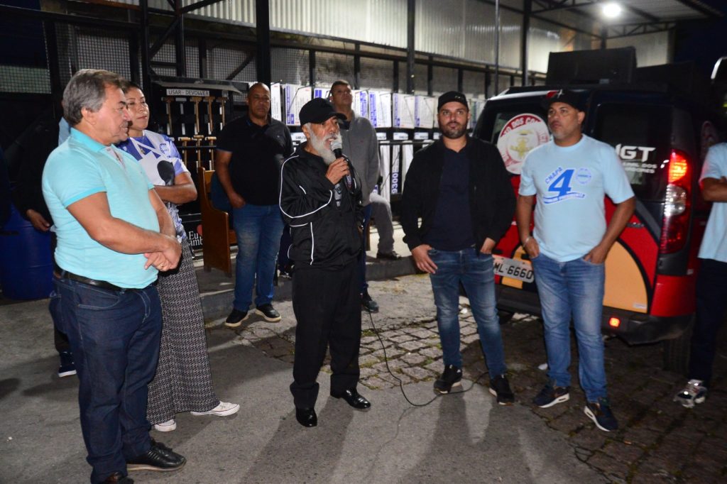 Na Sambaíba G1, presidente Edivaldo destaca papel importante dos delegados sindicais nas garagens