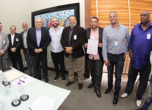 Diretoria do SINDMOTORISTAS se reúne com prefeito Bruno Covas  para discutir pauta dos trabalhadores