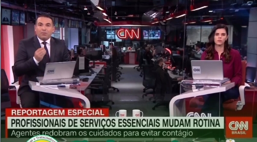 Rotina de motorista de ônibus no período do coronavírus é matéria da CNN Brasil