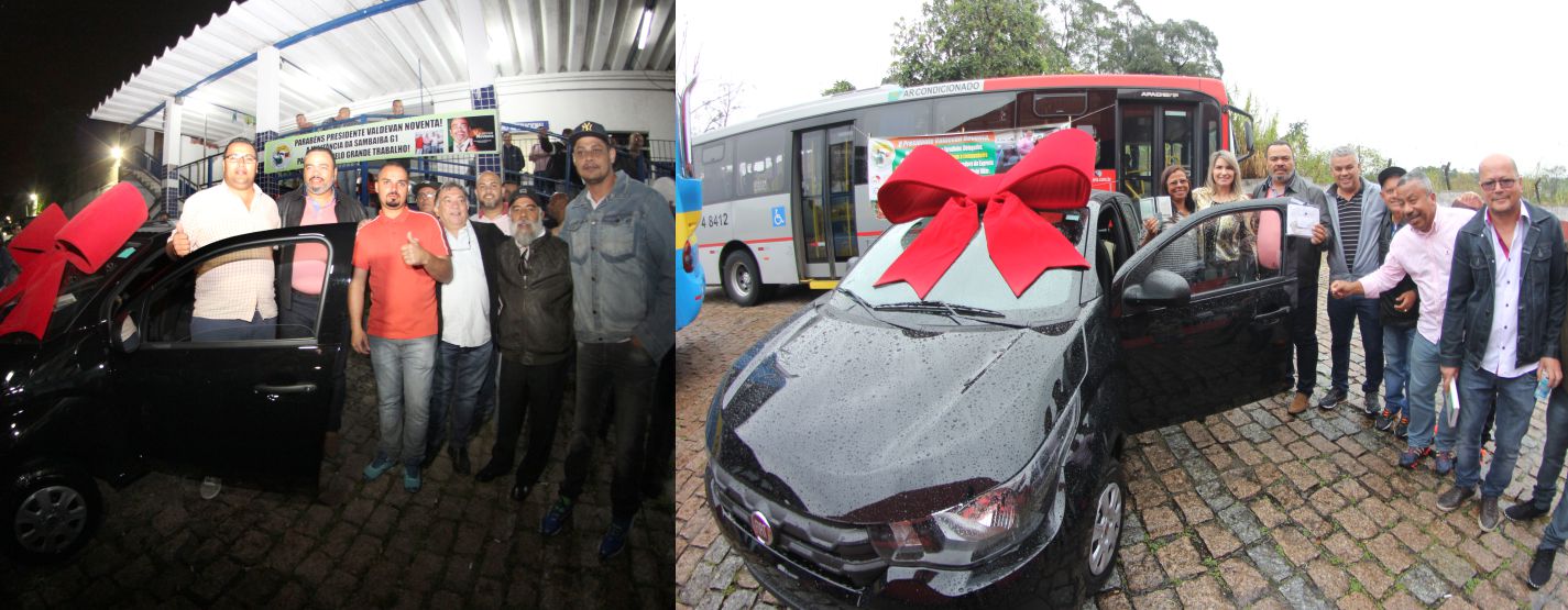 Ganhadores da Express e da Sambaíba recebem seus carros da Gestão Noventa