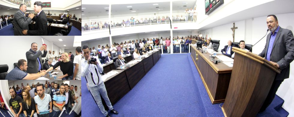 Noventa é homenageado em sessão solene  da Câmara Municipal de Taboão da Serra